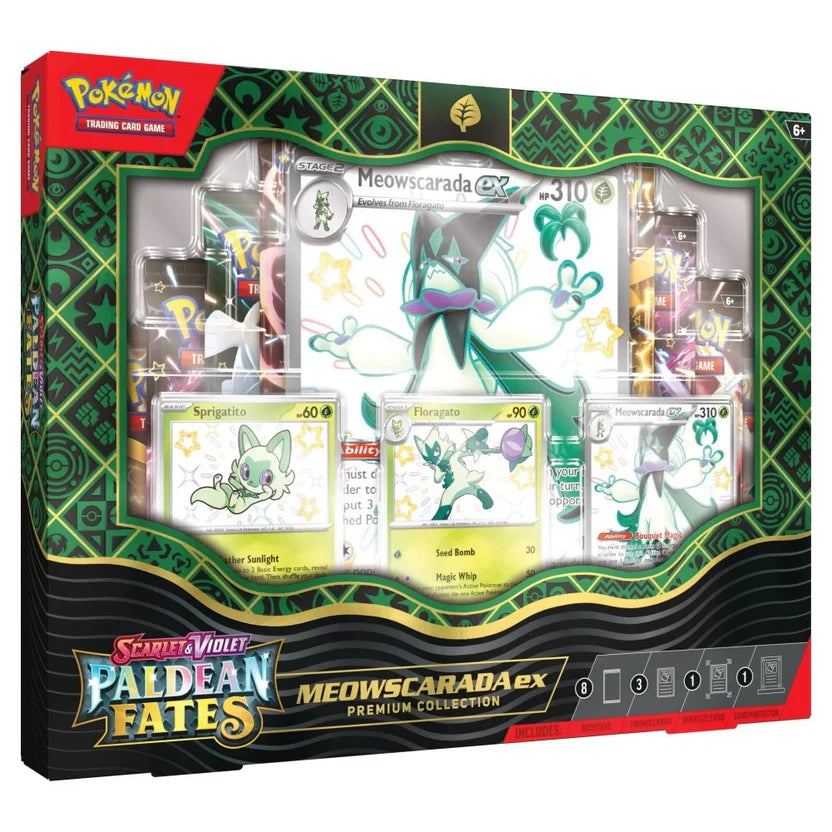 Paldean Fates Premium Collection Box - Meowscarada ex